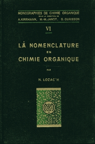 La Nomenclature en Chime Organique (A Nomenclatura na Química Orgânica)