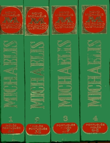 Novo Michaelis - Português - Inglês, Inglês - Português (4 Volumes)