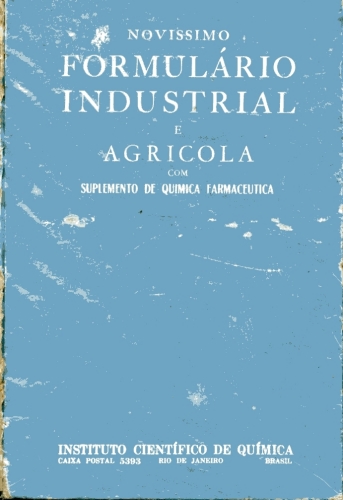 Novíssimo Formulário Industrial e Agrícola