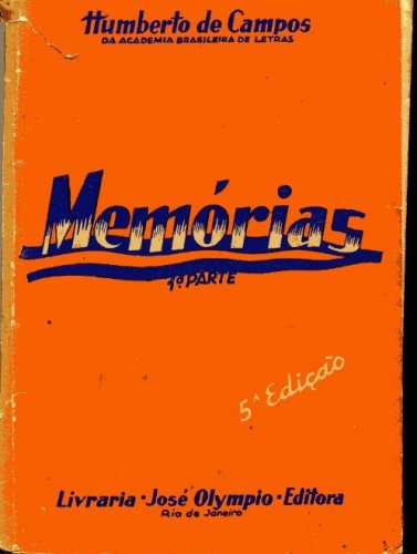 Memórias (Tomo 1)