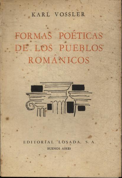 Formas Poéticas De Los Pueblos Románicos