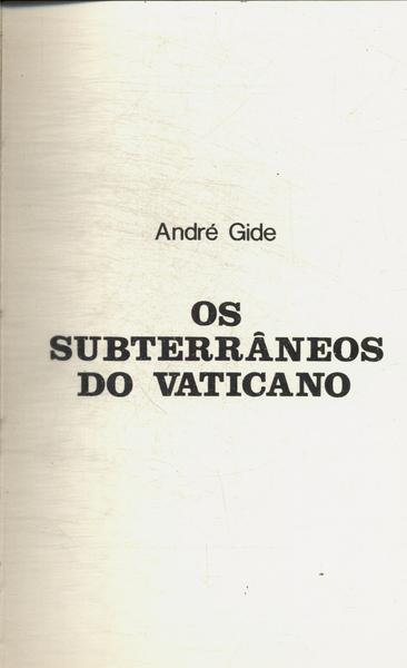 Os Subterrâneos Do Vaticano