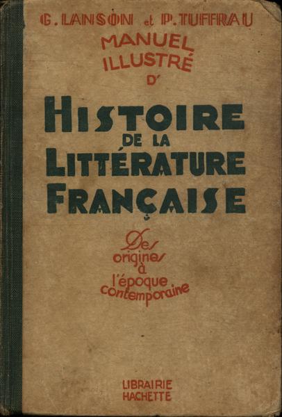 Histoire De La Littérature Française