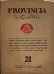 Província De São Pedro Nº 21 (1957)