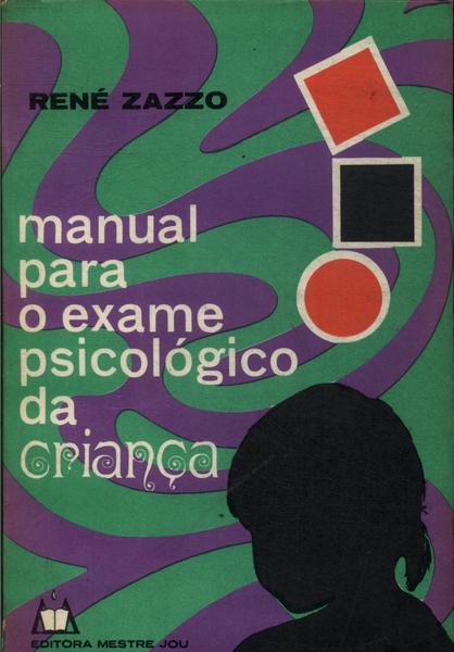 Manual Para O Exame Psicológico Da Criança