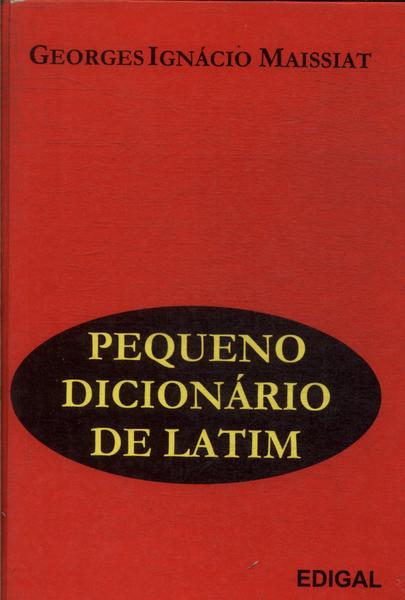 Pequeno Dicionário De Latim