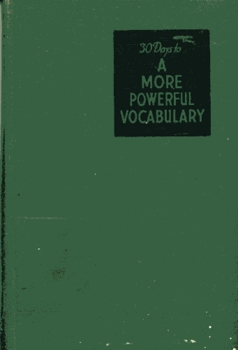 30 Days to a More Powerful Vocabulary