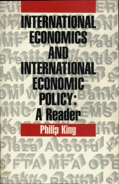 International Economics And International Economic Policy