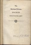 The Merriam-Webster Pocket Dictionary (1947)