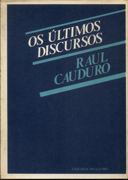 Os Últimos Discursos