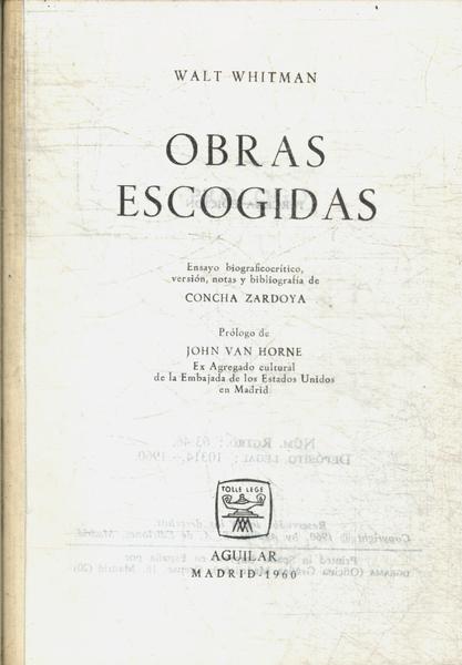 Obras Escogidas