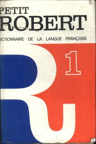 Petit Robert Vol 1 (1989)