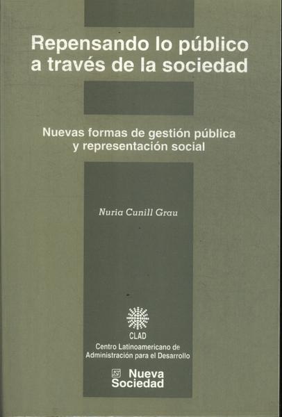 Repensando Lo Público A Través De La Sociedad