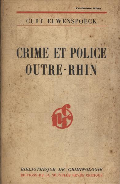 Crime Et Police Outre-rhin