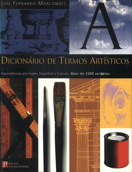 Dicionário De Termos Artísticos (1998)