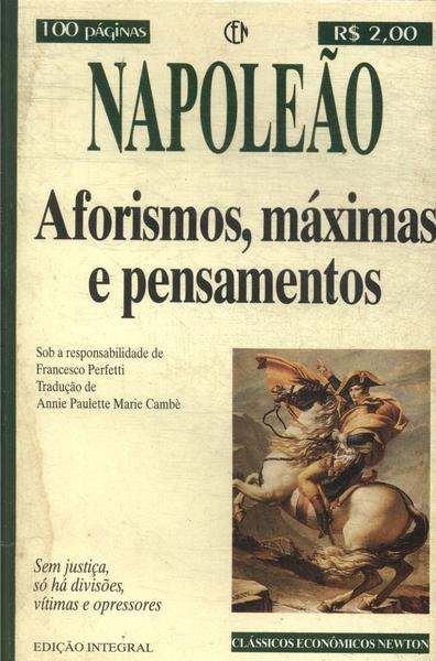 Aforismos, Máximas E Pensamentos