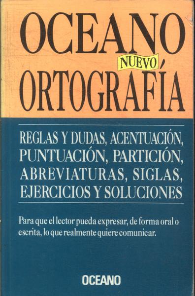 Oceano Nuevo Ortografía (1996)