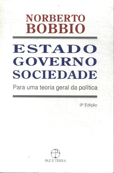 Estado, Governo, Sociedade