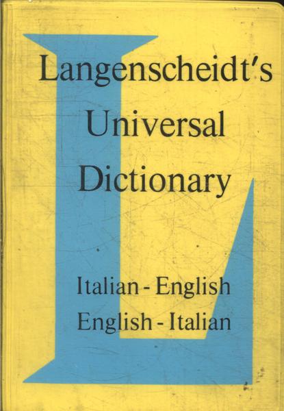 Langenscheidt's Universal Dictionary (1982)