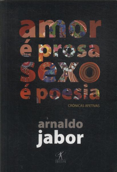 Amor É Prosa, Sexo É Poesia