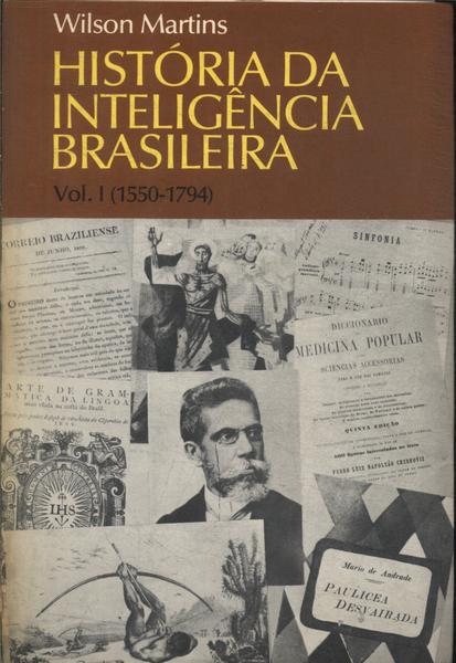 História Da Inteligência Brasileira Vol 1