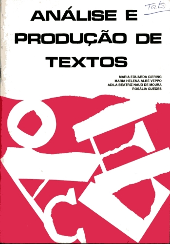 Análise e Produção de Textos