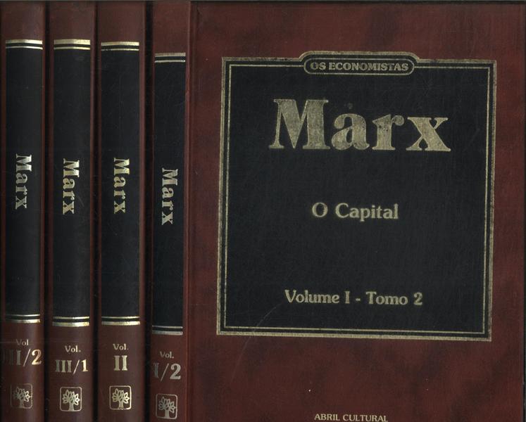 Os Economistas: Marx (5 Volumes)