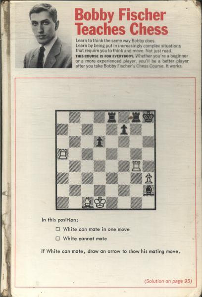 Bobby Fischer Teaches Chess - Bobby Fischer - Traça Livraria e Sebo