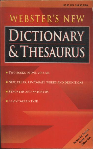 Webster's New World Dictionary & Thesaurus
