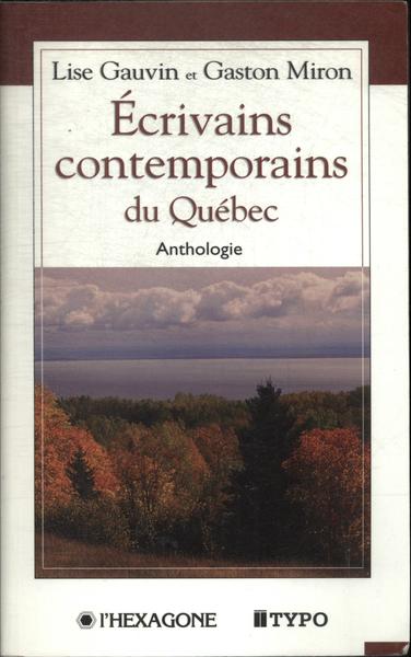 Écrivains Contemporains Du Québec