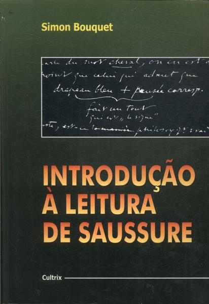 Introdução À Leitura De Saussure