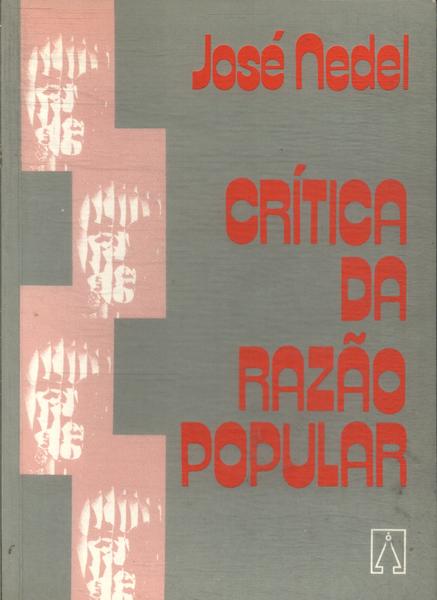 Crítica Da Razão Popular