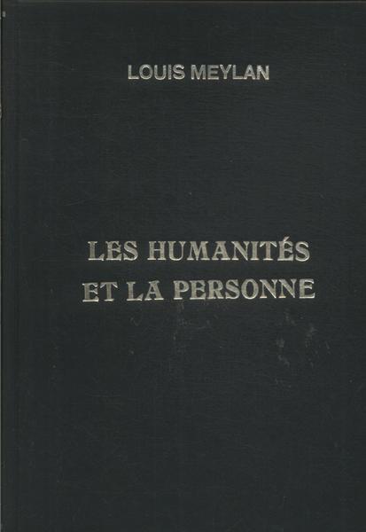 Les Humanités Et La Personne