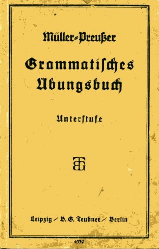 Grammatisches Übungsbuch