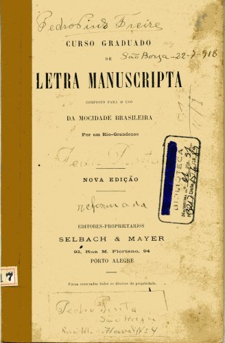 Curso Graduado de Letra Manuscripta