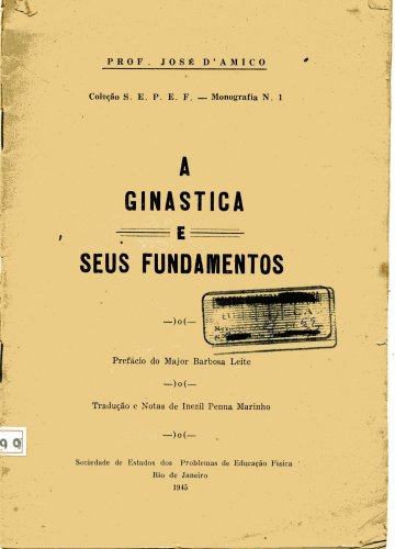 A Ginastica e Seus Fundamentos