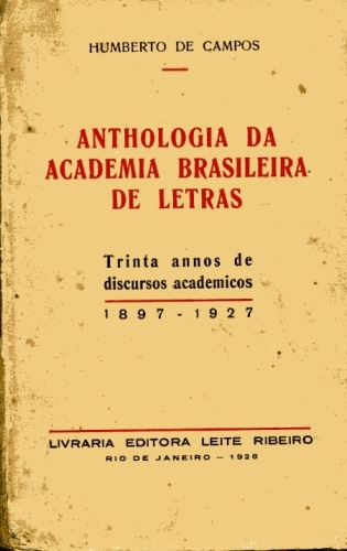 Anthologia da Academia Brasileira de Letras