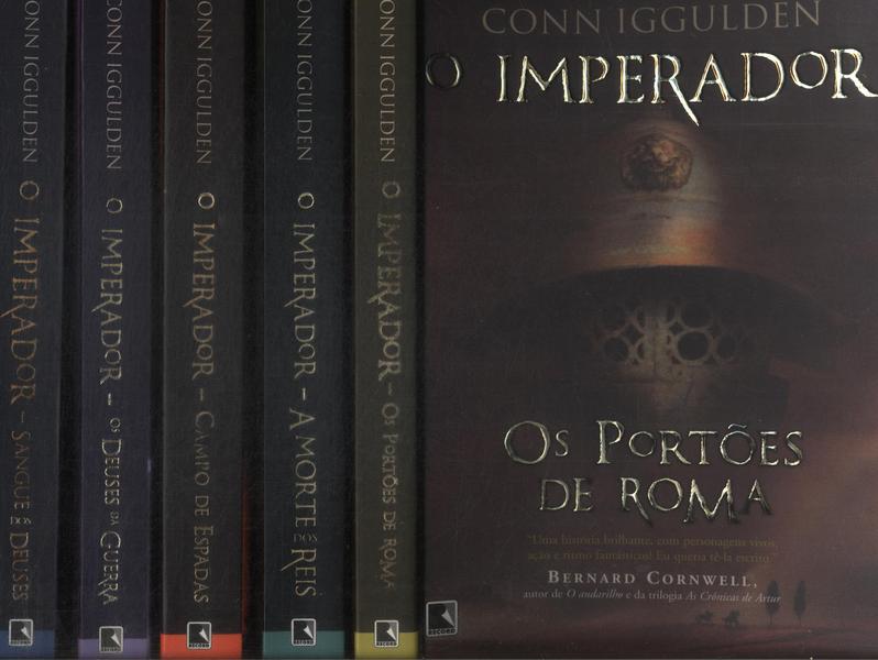 O Imperador (5 Volumes) Conn Iggulden Traça Livraria e Sebo