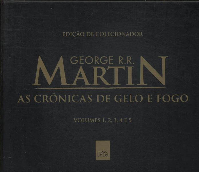 As Crônicas De Gelo E Fogo (box Com 5 Volumes)