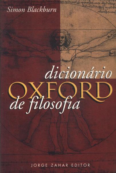 Dicionário Oxford De Filosofia