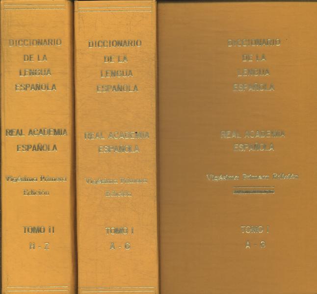 Diccionario De La Lengua Española ( 2 Volumes)