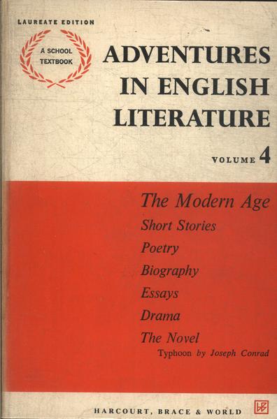 Adventures In English Literature Vol 4