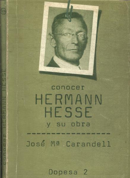 Conocer Hermann Hesse Y Su Obra