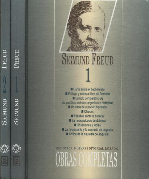 Obras Completas De Sigmund Freud ( 2 Volumes)