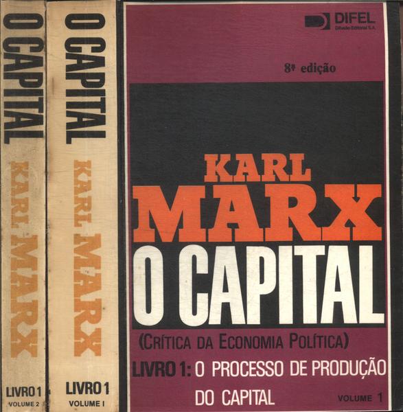 O Capital Livro 1 (2 Volumes)