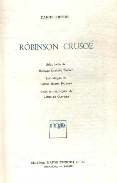 Róbinson Crusoé (adaptado)