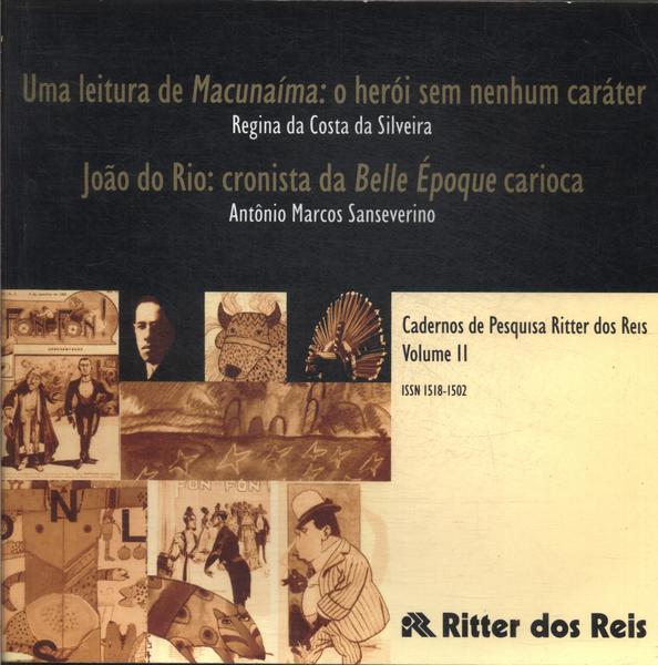 Cadernos De Pesquisa Ritter Dos Reis Vol 2