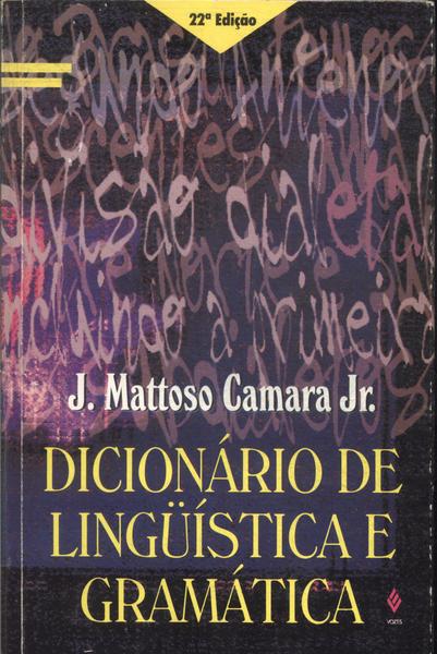Dicionário De Linguística E Gramática (2001)