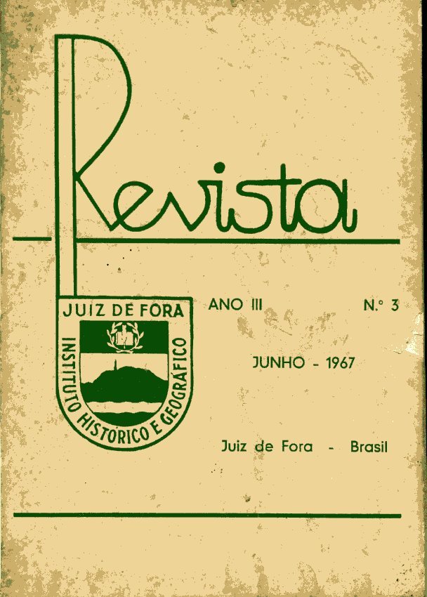 Revista do Instituto Histórico e Geográfico de Juiz de Fora (Ano III, Nº 3)