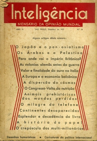 Inteligência (Ano III - Nº 36)